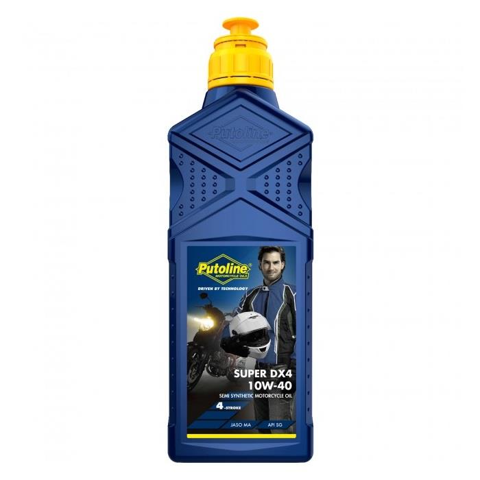 Putoline Super DX4 10W40  Semi Synthetic Motorcycle Oil 4T 1 Litre