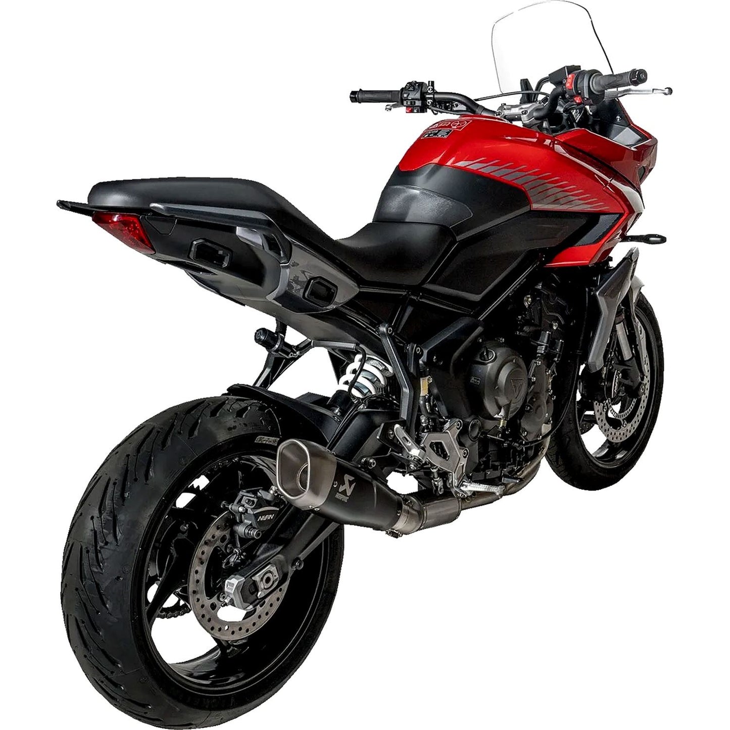 Akrapovic Titanium Black Racing Line Full Exhaust System For Triumph TIGER SPORT 660 ABS 2022-2026