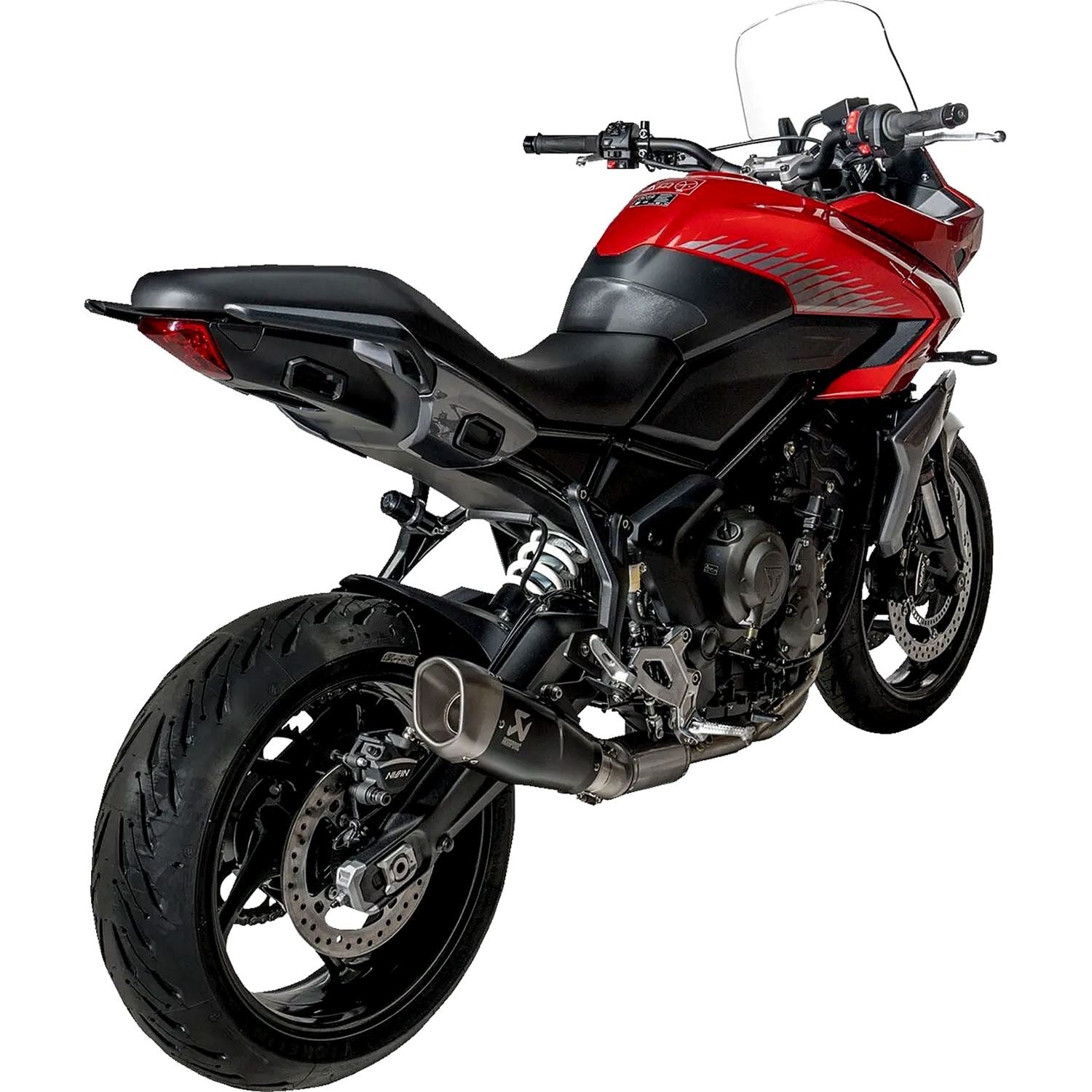 Akrapovic Titanium Black Racing Line Full Exhaust System For Triumph TIGER SPORT 660 ABS 2022-2026