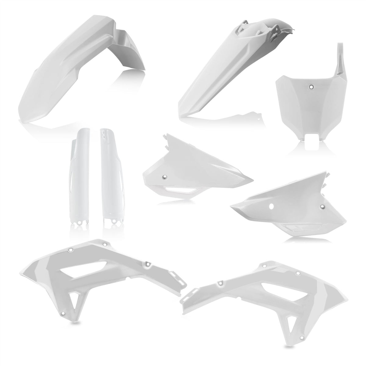Acerbis Full Plastic Kit White For HONDA CRF 250 RX 2022-2024