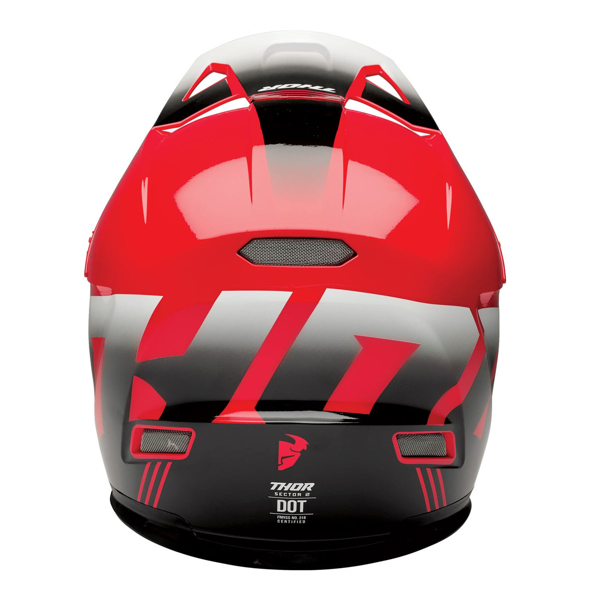 Thor 2025 Motocross Helmet Sector 2 Carve Red White