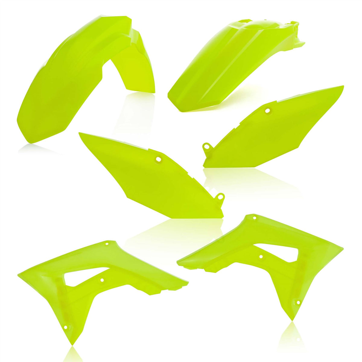 Acerbis Plastic Kit Yellow 2 For HONDA CRF 250 R 2018-2021