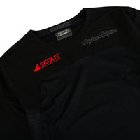 Troy Lee Designs 2025 Enduro SCOUT SE Systems Jersey Black