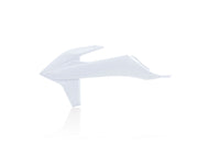 Acerbis Radiator Rad Scoops White 2 For KTM XC-W 150 TPI 2020-2023