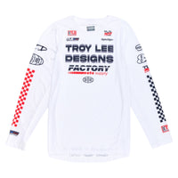 Troy Lee Designs Spring 2025 MX Jersey GP PRO AIR Factory Jersey White