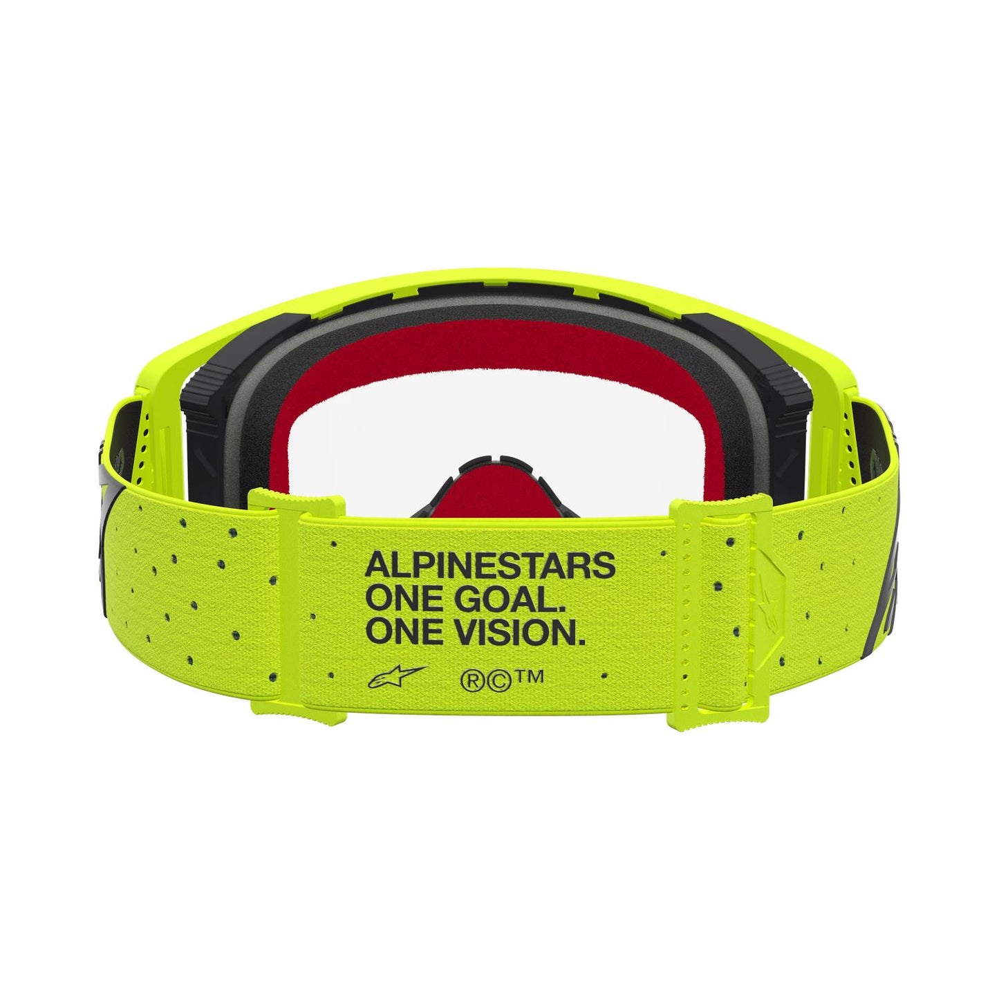 Alpinestars 2027 Supertech Vesta MX Goggles Yellow Flo Black Clear