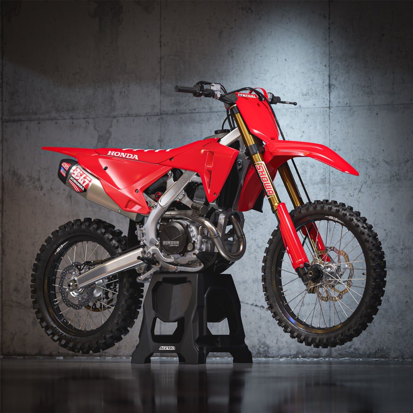 Acerbis Full Plastic Kit Red For HONDA CRF250 HRC-WE 2027