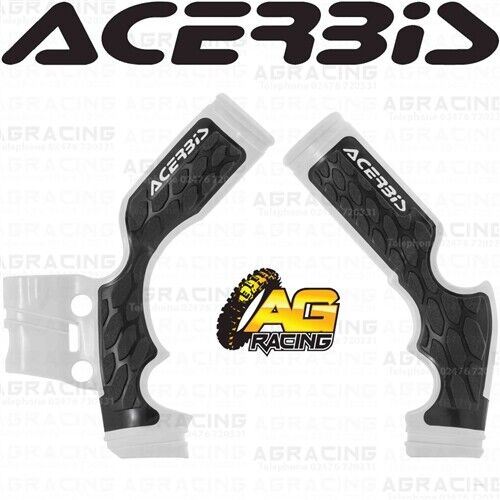 Acerbis X-Grip Frame Protector Guards Black For KTM SX 65 2014-2023