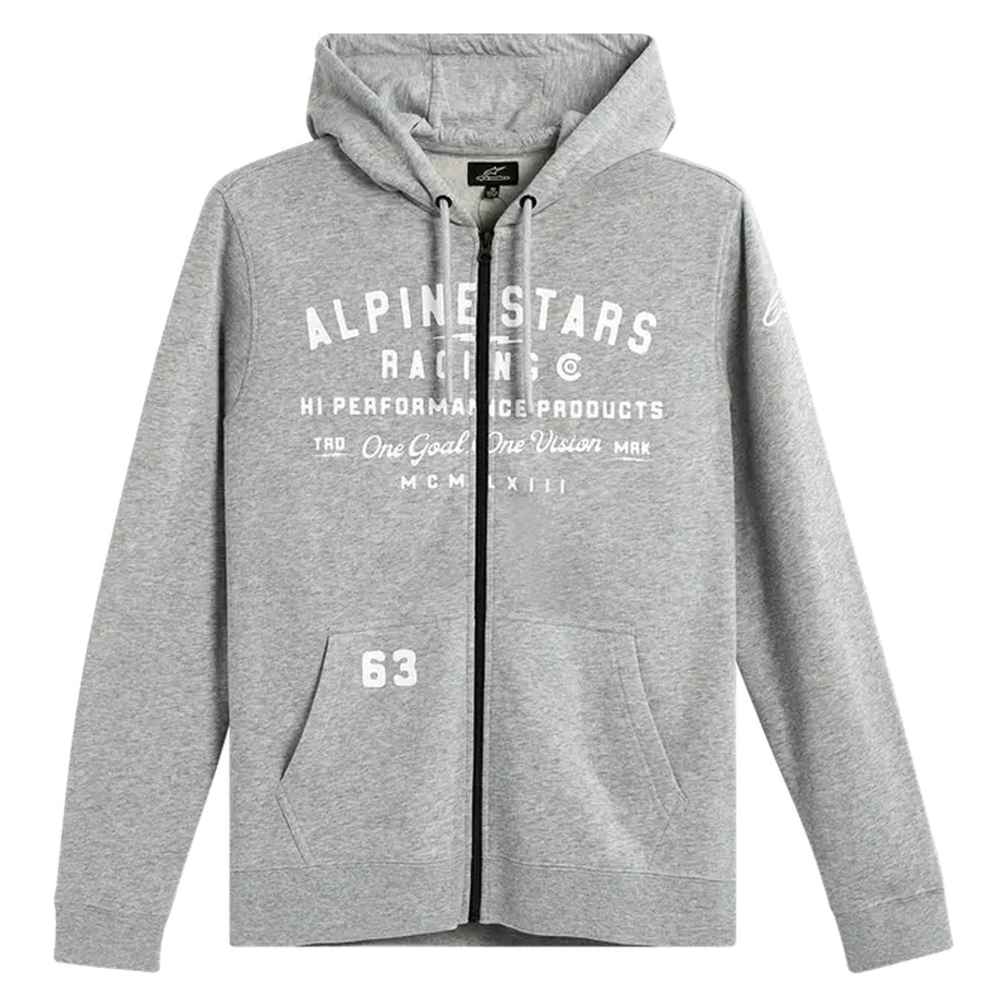 Alpinestars Region Zipped Hoodie Grey