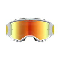 Alpinestars 2027 Vision 5 Drag MX Goggles Orange Red Mirror Red
