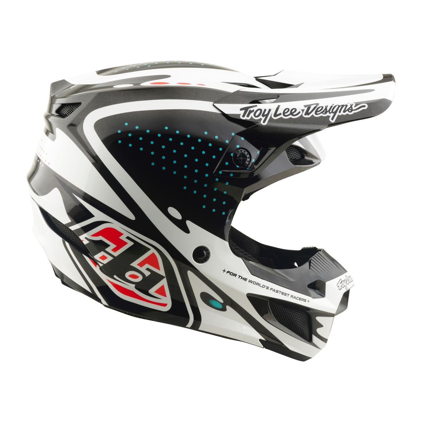 Troy Lee Designs Spring 2026 MX SE5 Polycarbonate The Line Helmets Black