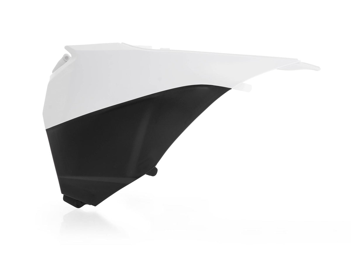 Acerbis Air Box Covers White Black 0017202.237