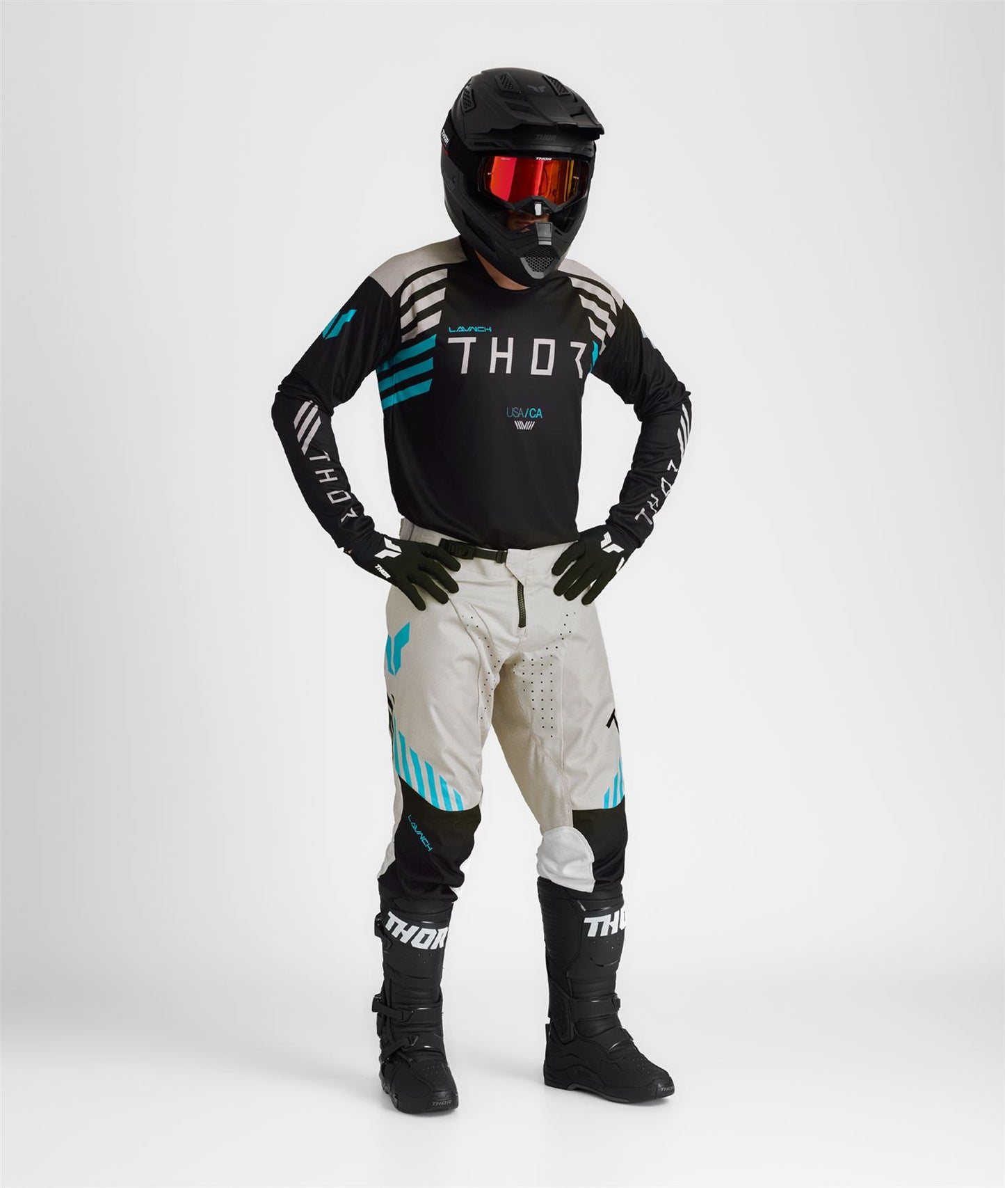 Thor 2026 Motocross Combo Kit Launchmode Zone Sand