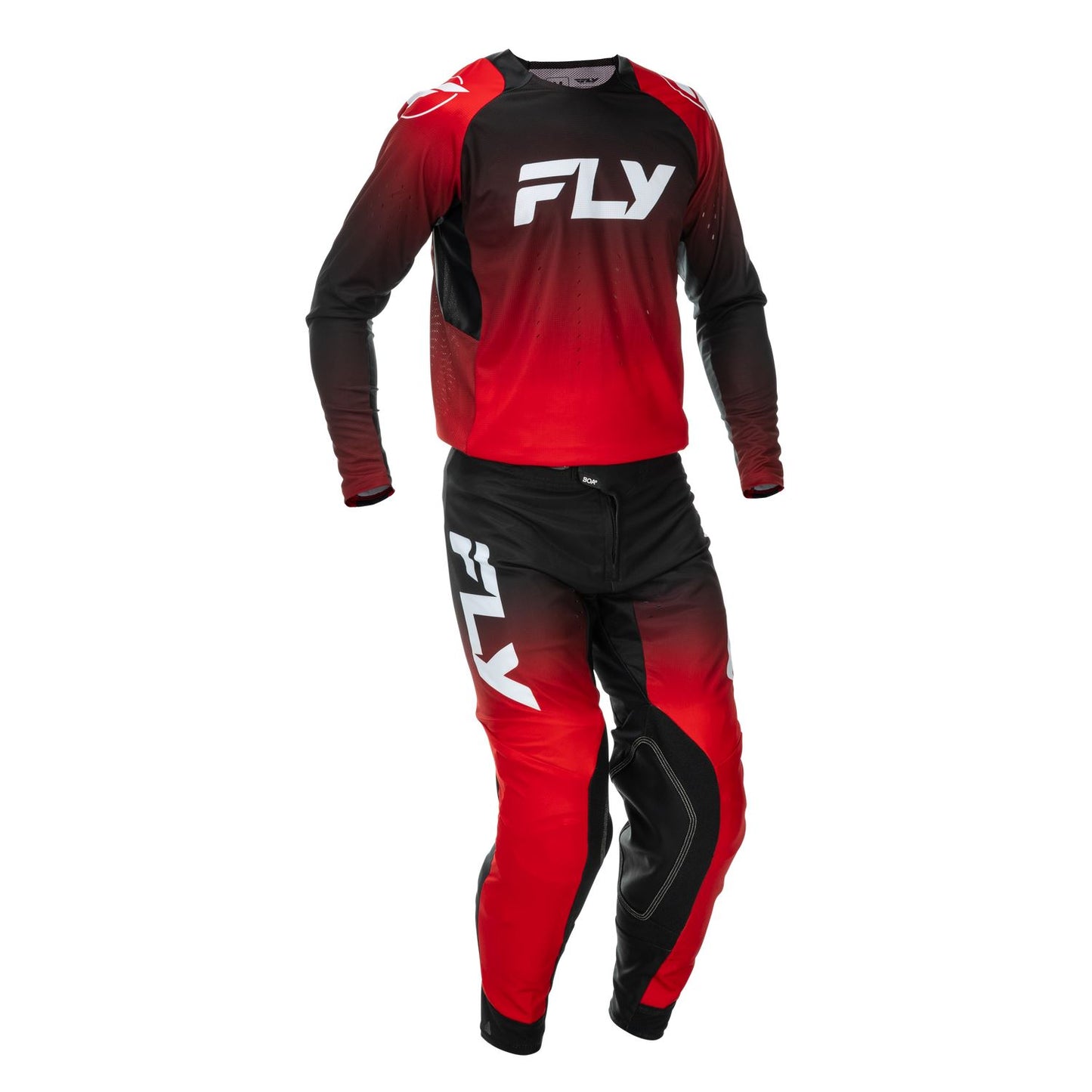 Fly Racing 2026 Motocross Combo Kit Evolution DST  Red Black White