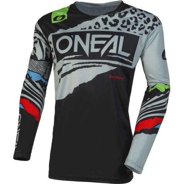 O'Neal 2024 Motocross Jersey Mayhem Wild Youth Black Grey
