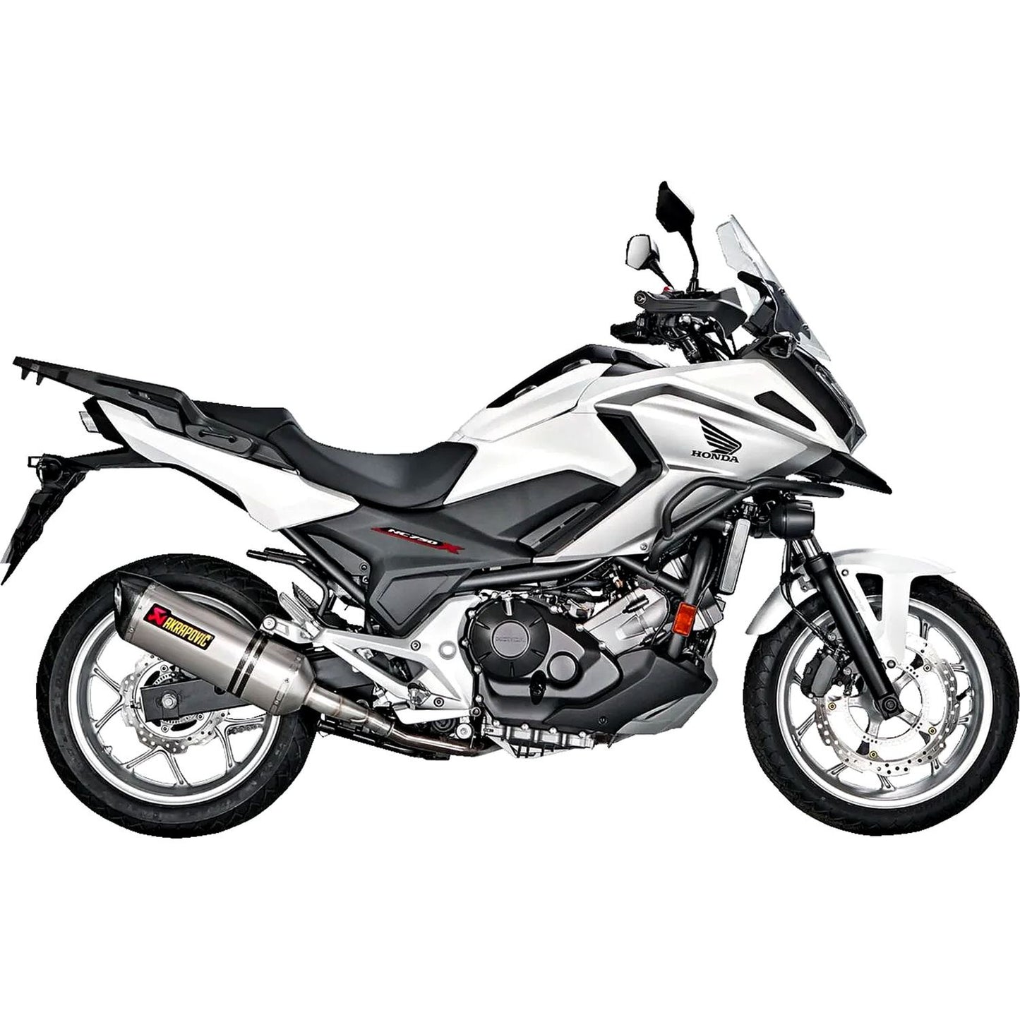 Akrapovic Titanium Line Slip On Silencer For Honda NC 750 X ABS 2014-2020