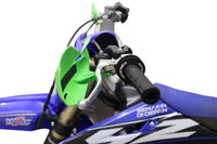 Acerbis Uniko MX Handguards Pair + Kit For Green Black Kawasaki KX 125 2T 1993 - 2008