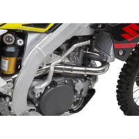 Yoshimura RS-12 Full Exhaust System Stainless Steel Aluminium Carbon Cap For Motocross Enduro Motorcycles