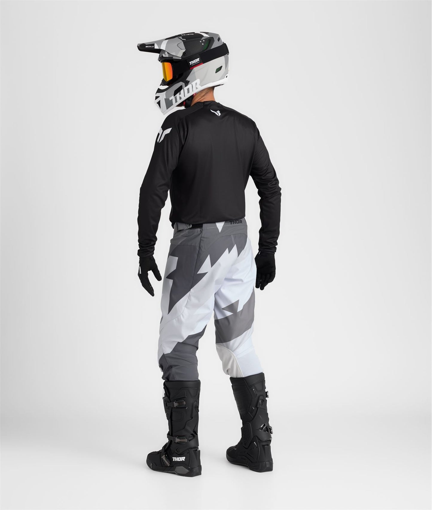 Thor 2026 Motocross Combo Kit Launchmode Brave Black Grey