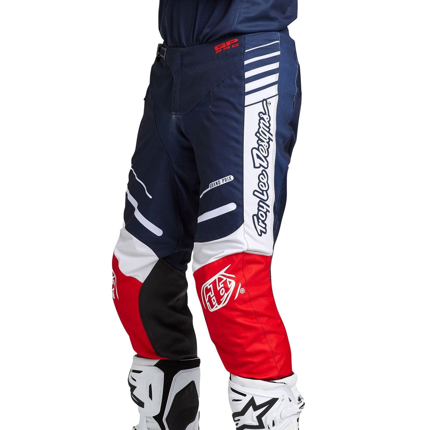 Troy Lee Designs 2025 GP Pro Blends Navy Orange Race Pants