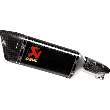 Akrapovic Carbon Fiber Line Slip On Silencer For Yamaha YZF-R3 ABS World GP 60th Anniversary 2022