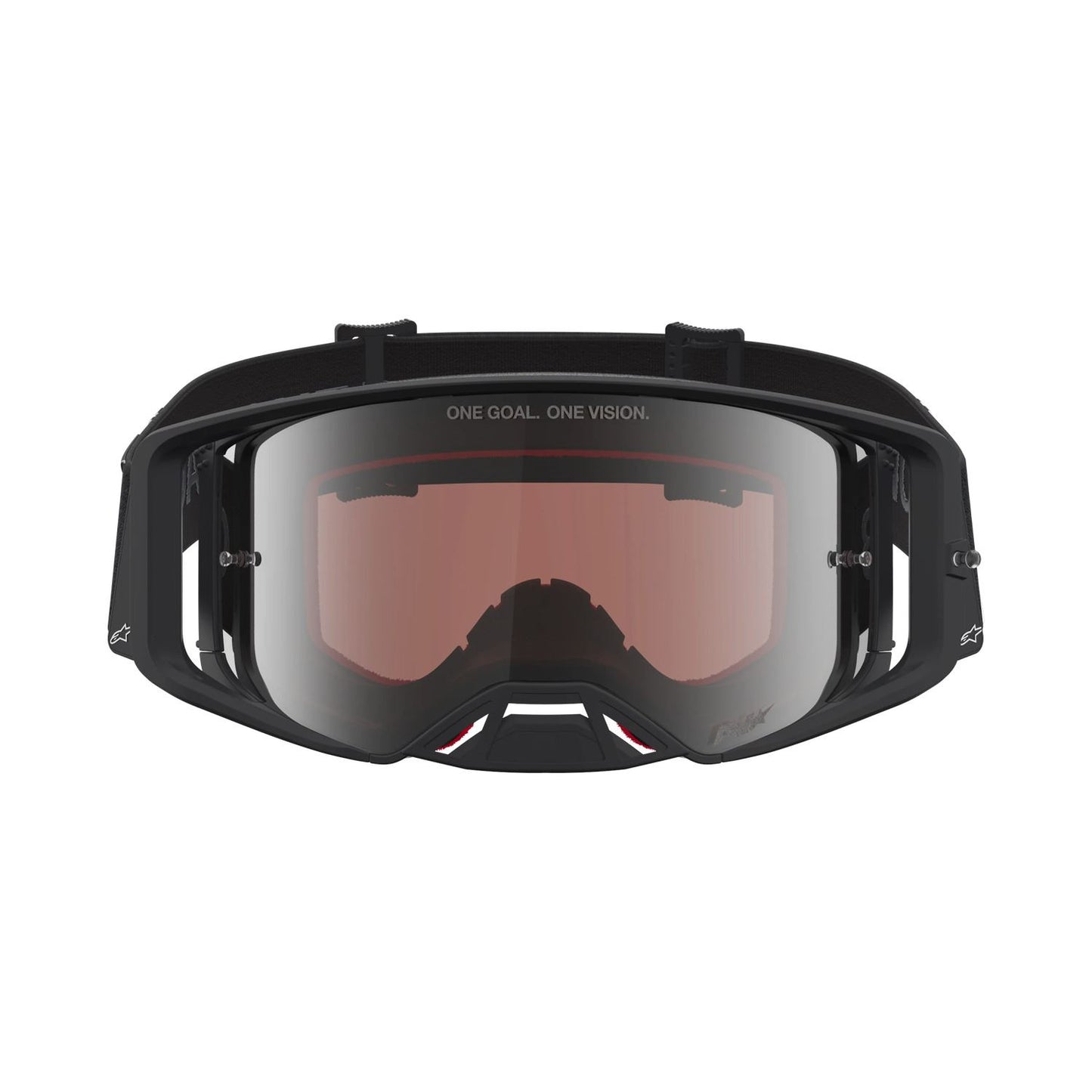 Alpinestars 2027 Supertech Vesta MX Goggles Black Matte Mirror Silver