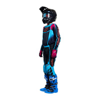 Troy Lee Designs Spring 2026 Youth GP Pro Framework MX Combo Kit Black Cyan