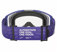 Alpinestars 2025 Goggles Vision 8 Corp Purple Clear