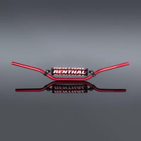 Renthal 7/8 22mm RC Red 971 Handlebar Padded For Kawasaki KX 250 (2-Stroke) 1987-2001