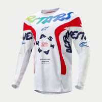 Alpinestars 2024 Racer Hana Motocross Jersey White Black