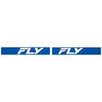 Fly Racing 2025 Focus Motocross Goggles Blue White with Clear Lens