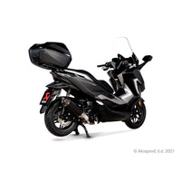 Akrapovic Stainless Steel Black Line Slip On Silencer For Honda ADV 350 ABS 2022-2024