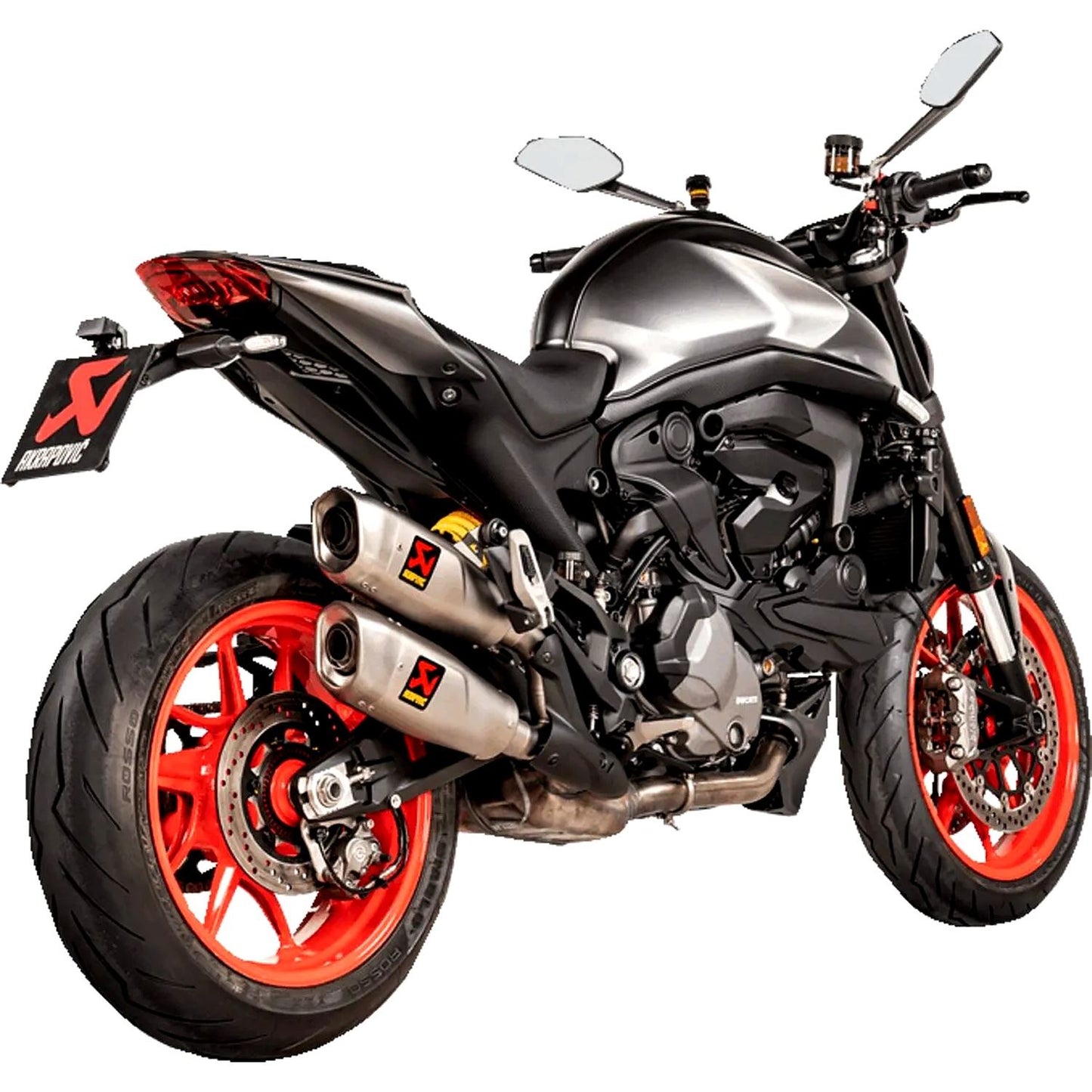 Akrapovic Titanium Line Slip On Silencer For Ducati MONSTER 937 ABS 2021-2025