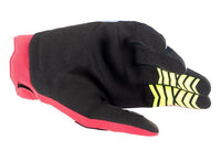 Alpinestars 2025 Full Bore Motocross Gloves Light Blue Red Berry Black