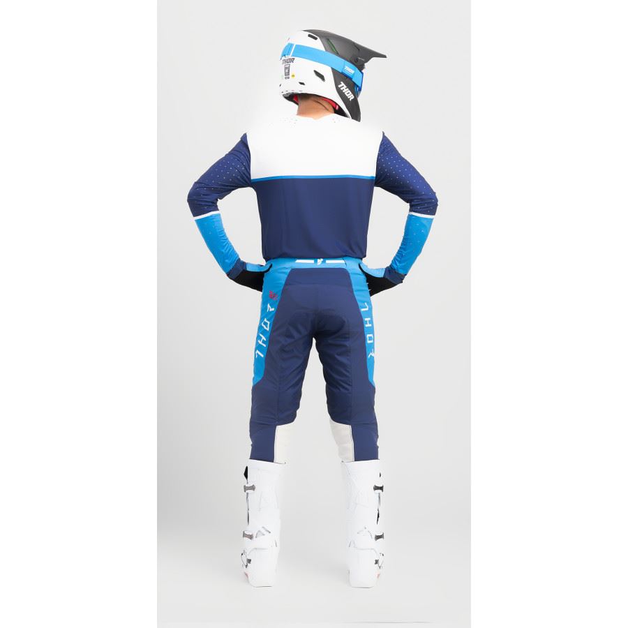 Thor Prime Ace Navy Blue Motocross Combo Kit CLEARANCE