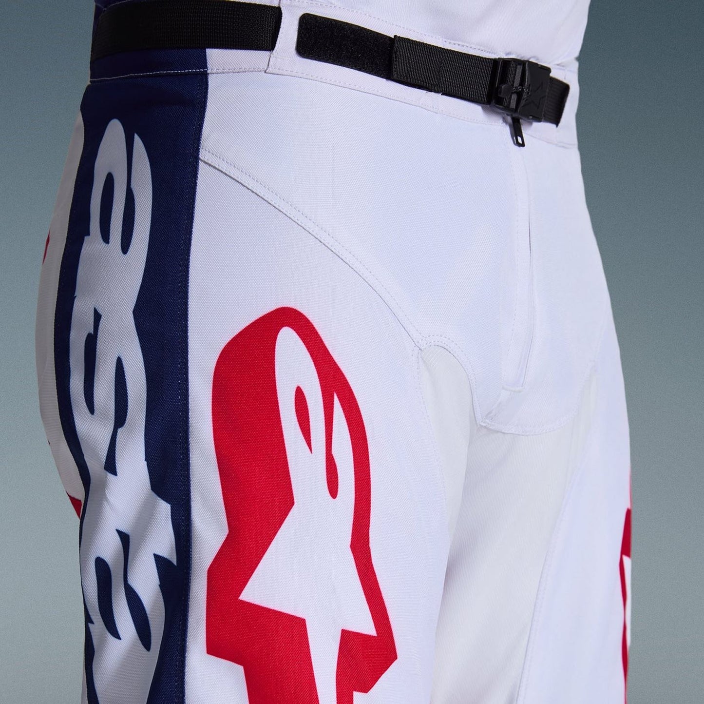Alpinestars 2026 Racer Riway Motocross Pants White Blue Red