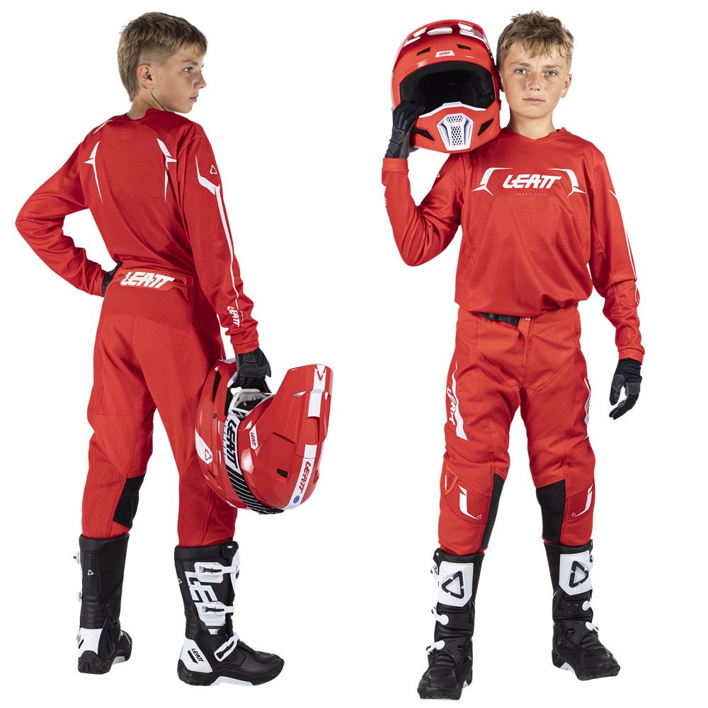 Leatt 2026 Motocross Combo Kit Youth 3.5 Red