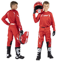 Leatt 2026 Motocross Combo Kit Youth 3.5 Red