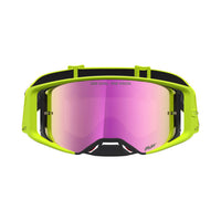 Alpinestars 2027 Supertech Vesta MX Goggles Yel Flo Black Mirror Red