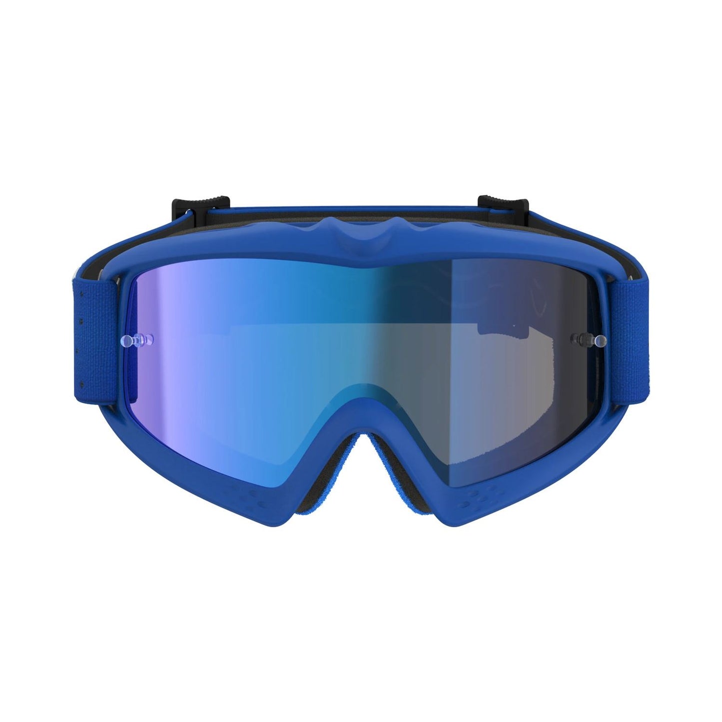 Alpinestars 2027 Youth Vision Vesta MX Goggles Blithe Blue White Mirror Blue