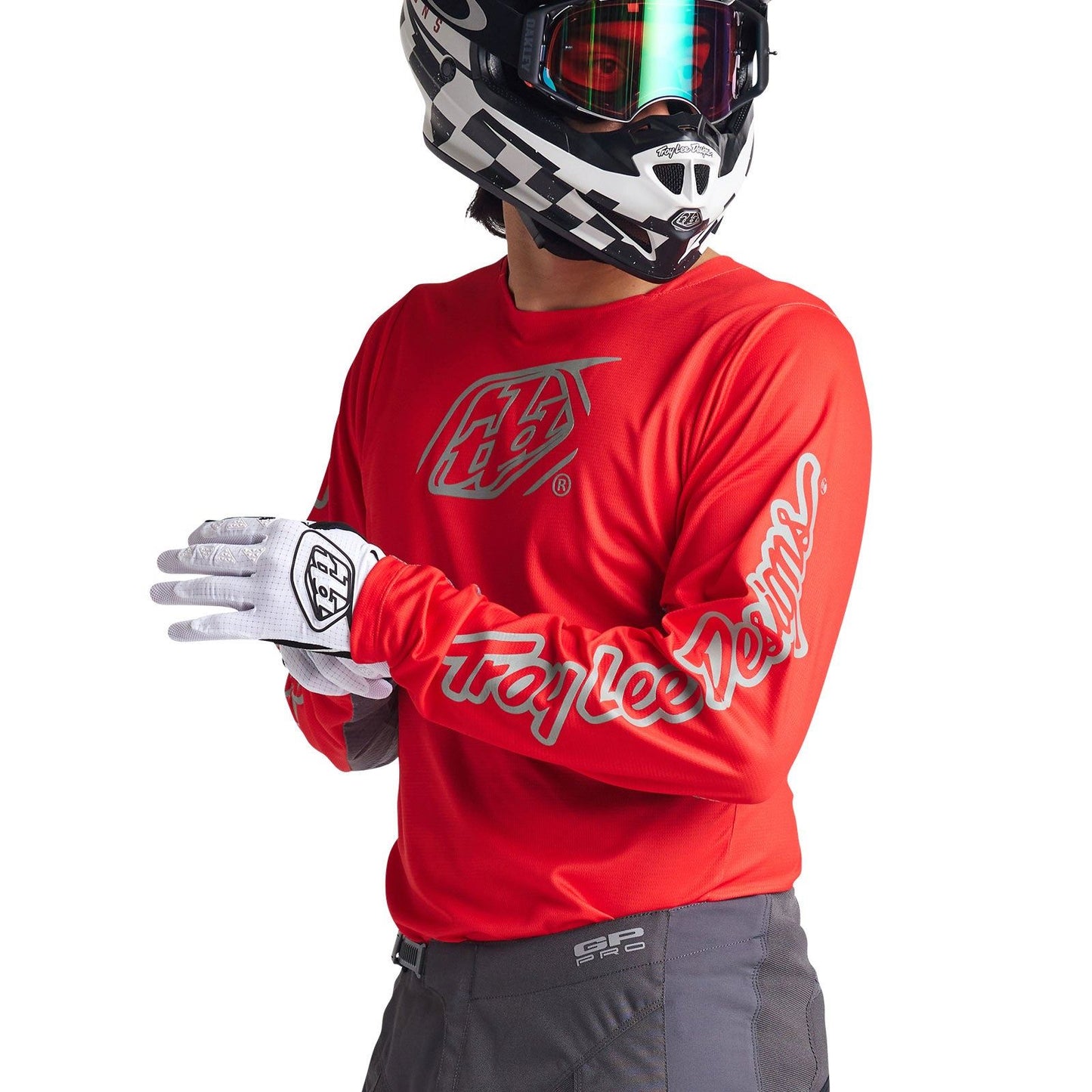 Troy Lee Designs 2025 GP Pro Icon Red Grey Jersey