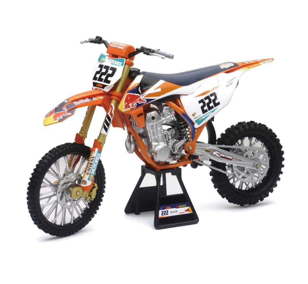 Tony Cairoli #222 Red Bull KTM SXF 450 Legend Edition 1:6 Scale Model Toy