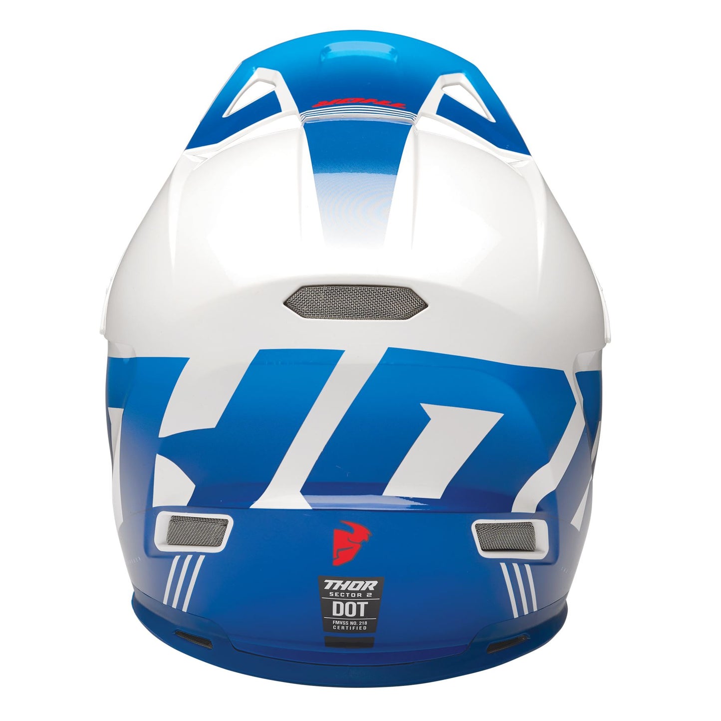 Thor 2025 Motocross Helmet Sector 2 Carve White Blue