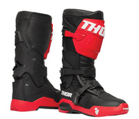 Thor 2026 Motocross Boots Radial Black Red