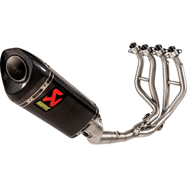 Akrapovic Carbon Fiber Racing Line Full Exhaust System For Kawasaki ZX-25 R 250 Ninja 2023-2025