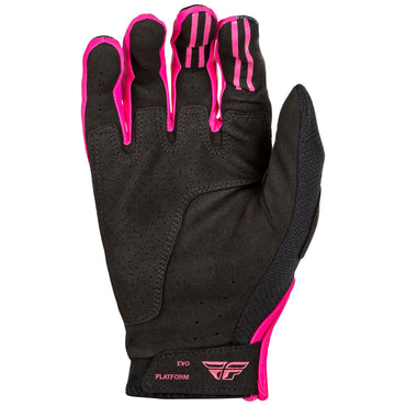 Fly Racing 2025 Evolution DST Motocross Gloves Black Pink