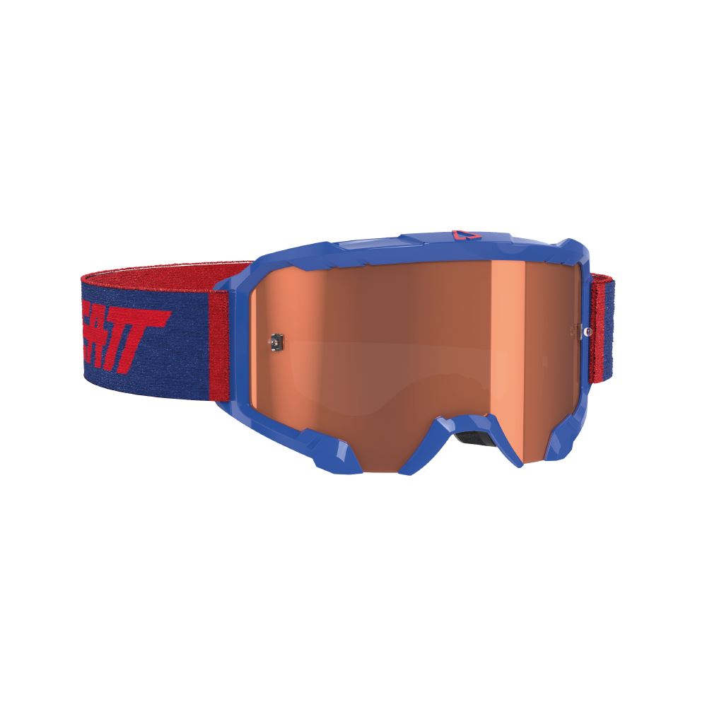 Leatt 2024 Goggles Velocity 4.5 Royal Blue - Rose Lens