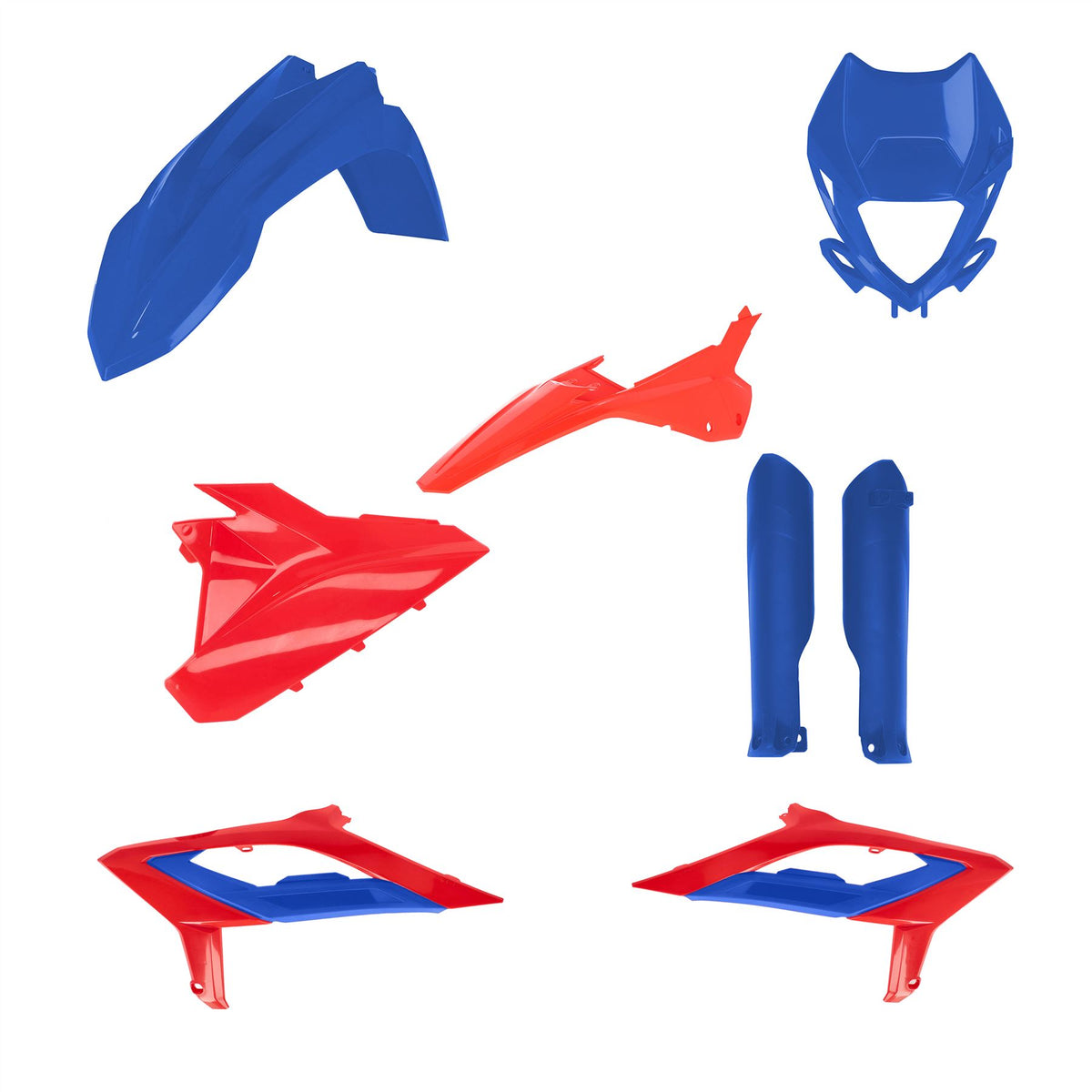 Acerbis Full Plastic Kit Red Blue For Beta RR 480 4T 2023-2024