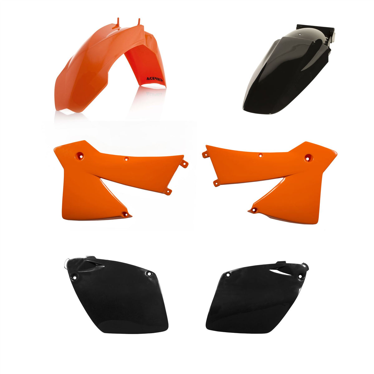 Acerbis Plastic Kit 2002 Colourway For KTM SX 250 2001-2004