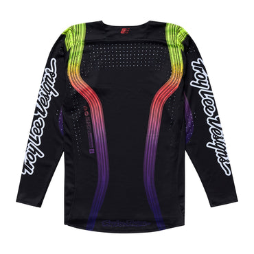 Troy Lee 2026 Motocross Jersey SE PRO Stripes Youth Black Multi